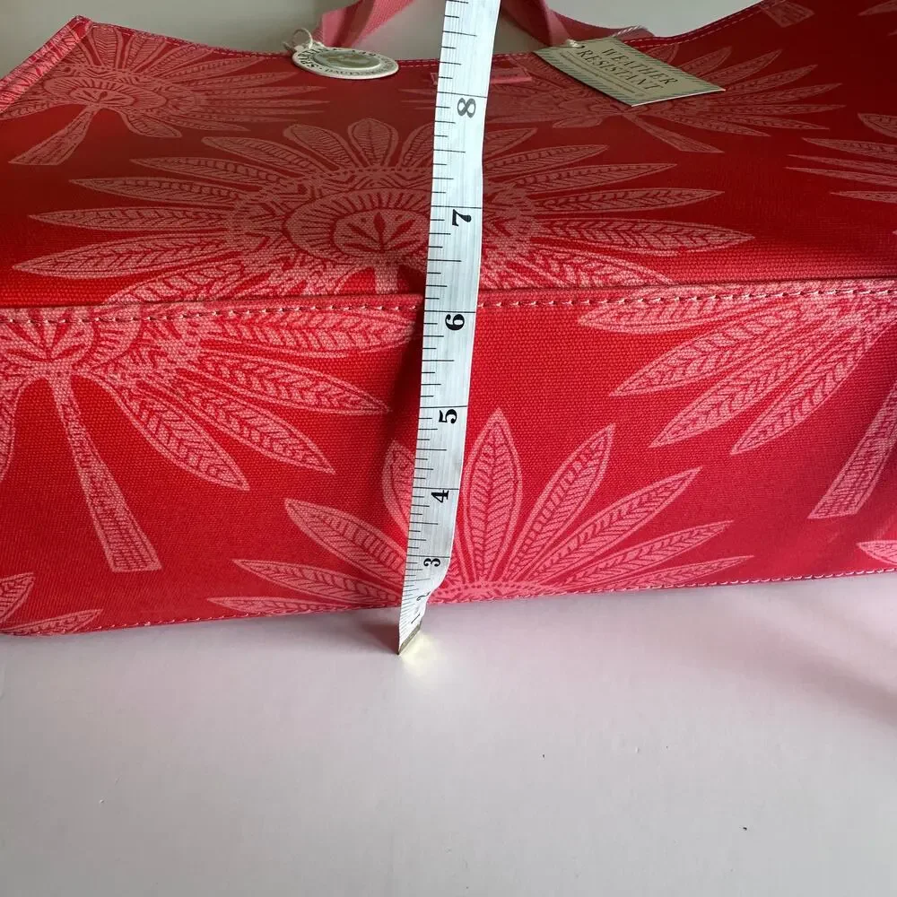 Spartina 449 NEW Market Tote Bag Daufuskie Island Palmetto Frond Handbag Purse